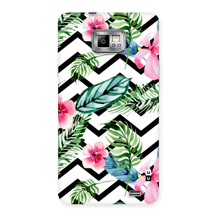 Modern Flowers Back Case for Galaxy S2