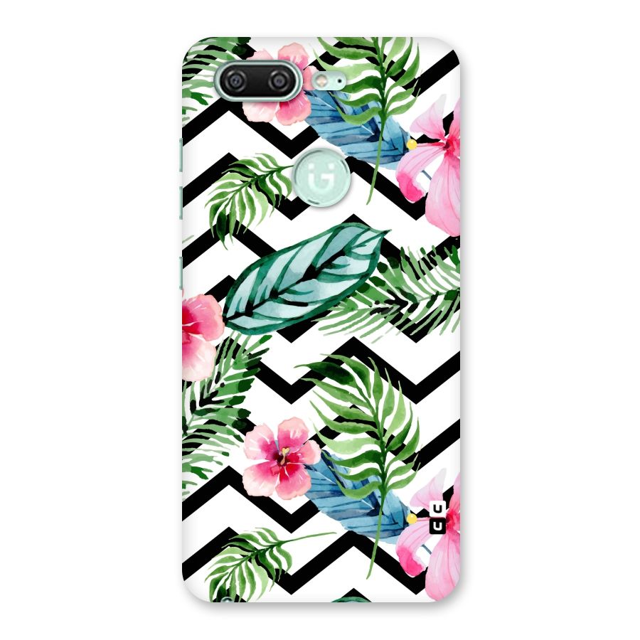 Modern Flowers Back Case for Gionee S10