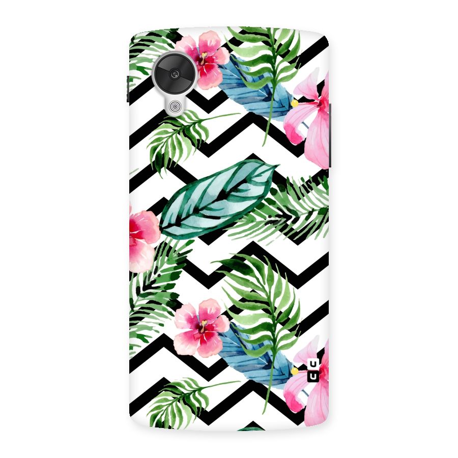 Modern Flowers Back Case for Google Nexsus 5