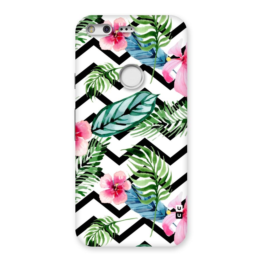 Modern Flowers Back Case for Google Pixel