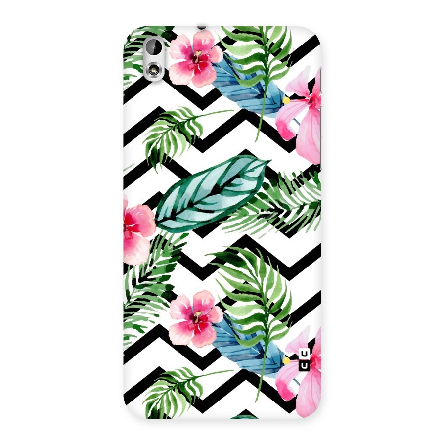 Modern Flowers Back Case for HTC Desire 816g