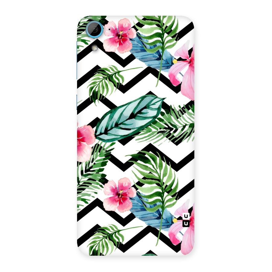 Modern Flowers Back Case for HTC Desire 826
