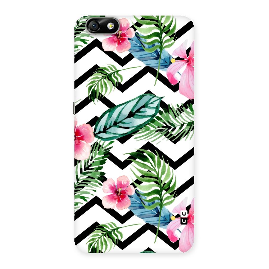 Modern Flowers Back Case for Honor 4X