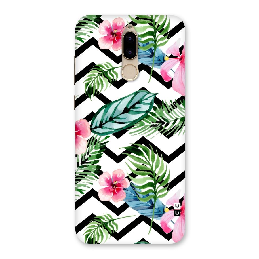 Modern Flowers Back Case for Honor 9i