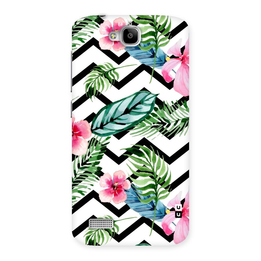Modern Flowers Back Case for Honor Holly