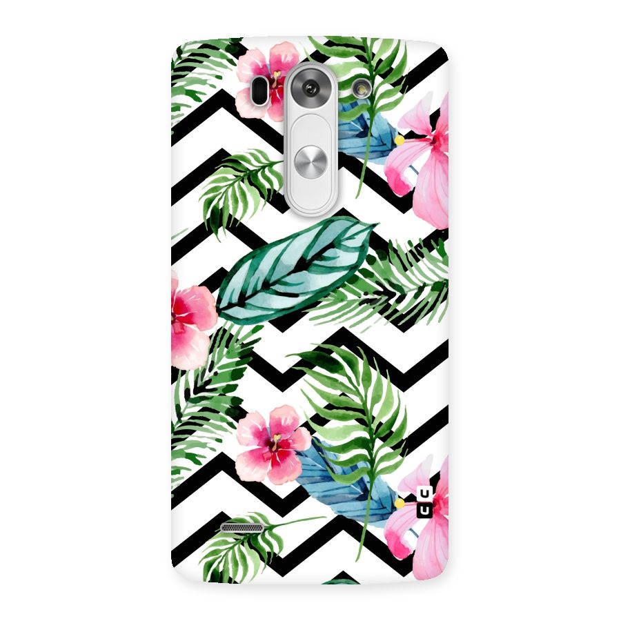 Modern Flowers Back Case for LG G3 Beat