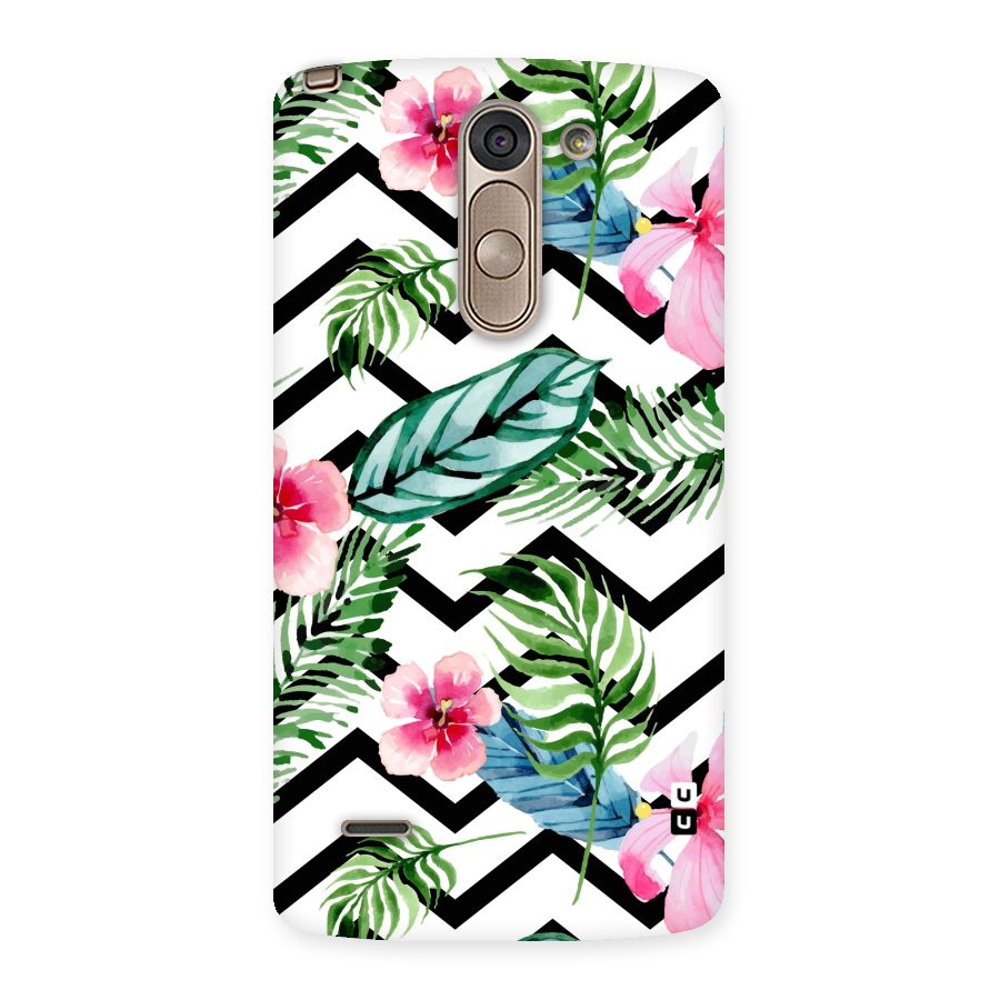 Modern Flowers Back Case for LG G3 Stylus