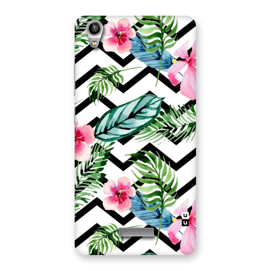 Modern Flowers Back Case for Lava-Pixel-V1