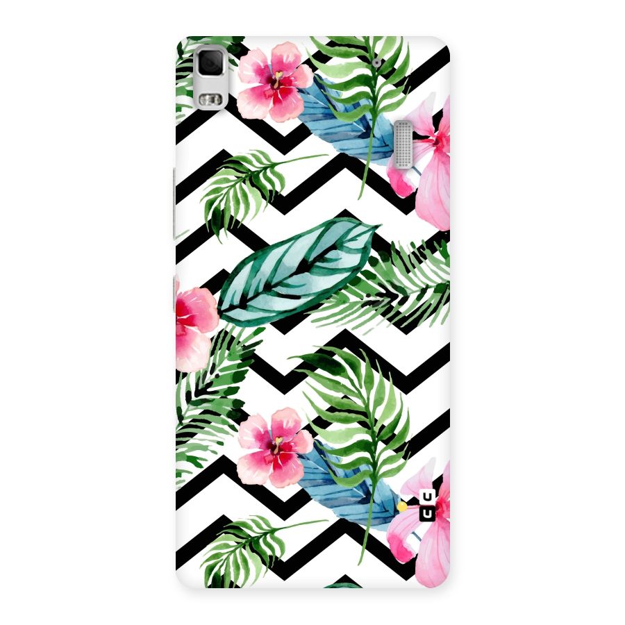 Modern Flowers Back Case for Lenovo K3 Note