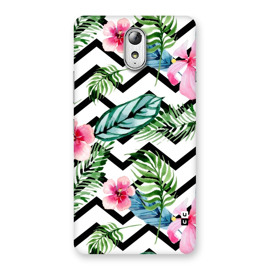 Modern Flowers Back Case for Lenovo Vibe P1M