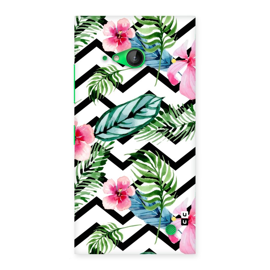 Modern Flowers Back Case for Lumia 730