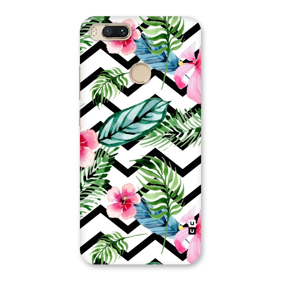 Modern Flowers Back Case for Mi A1
