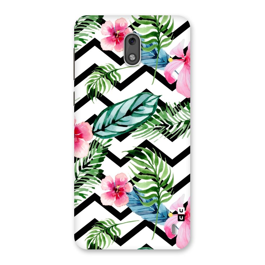 Modern Flowers Back Case for Nokia 2