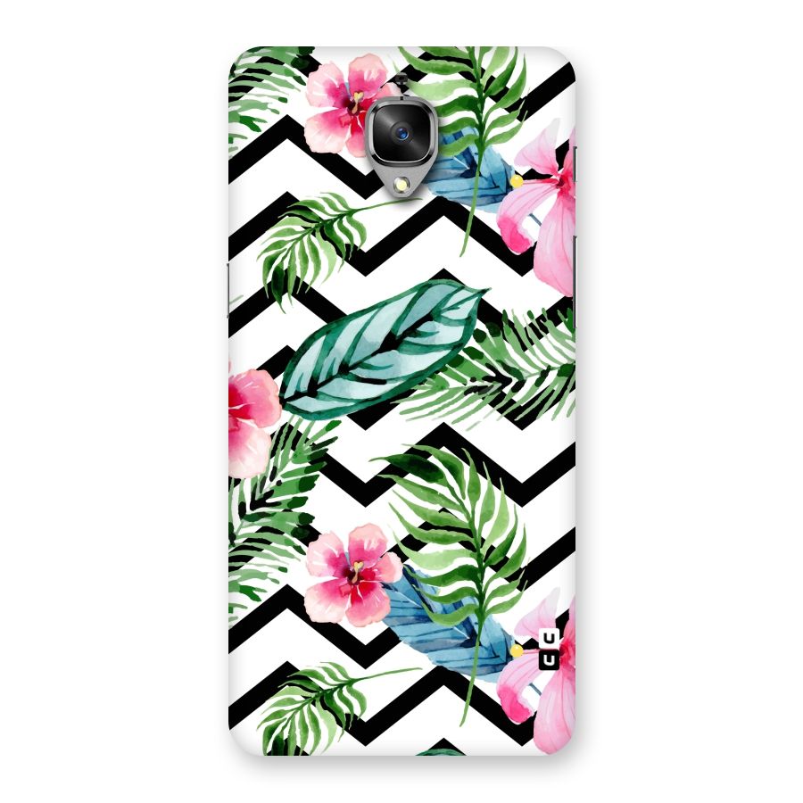 Modern Flowers Back Case for OnePlus 3