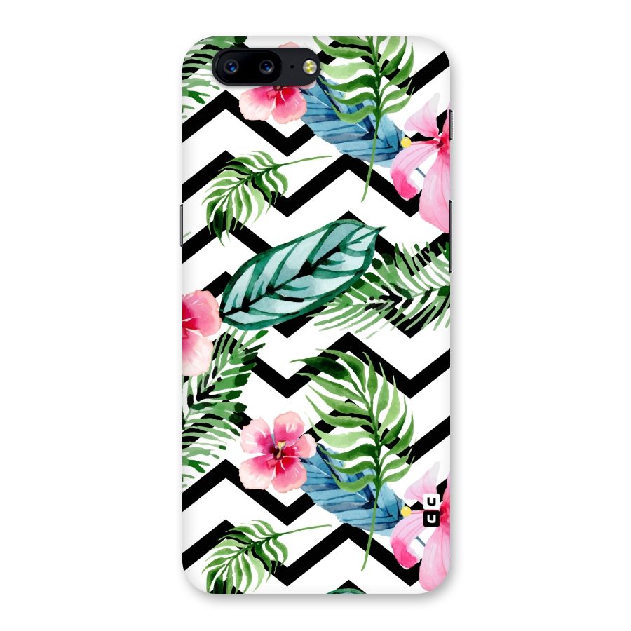 Modern Flowers Back Case for OnePlus 5