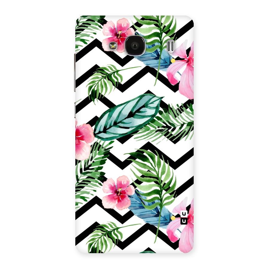 Modern Flowers Back Case for Redmi 2s