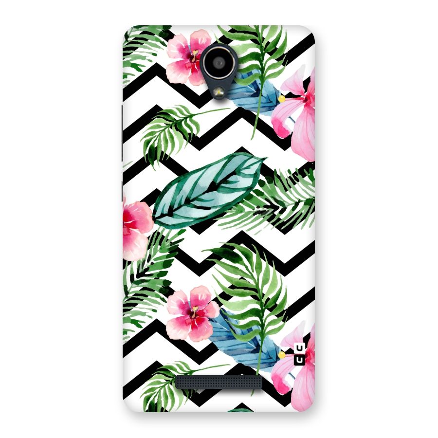 Modern Flowers Back Case for Redmi Note 2