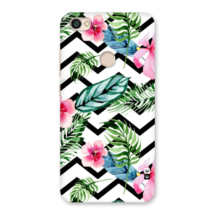Modern Flowers Back Case for Redmi Y1 2017