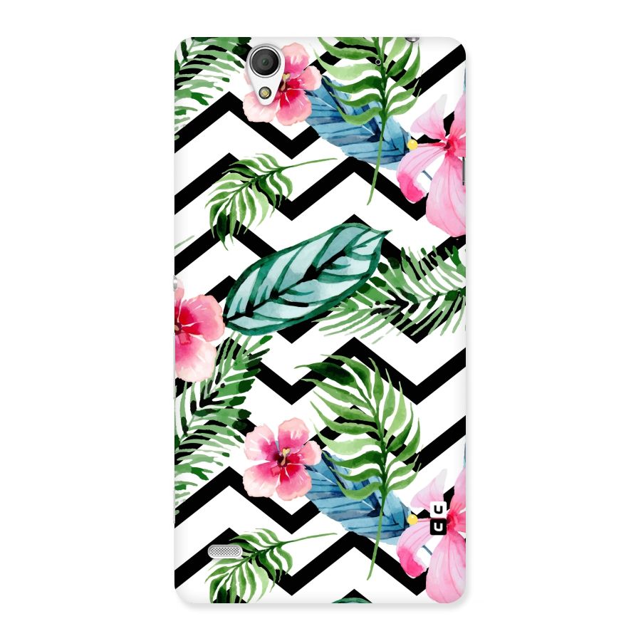 Modern Flowers Back Case for Sony Xperia C4