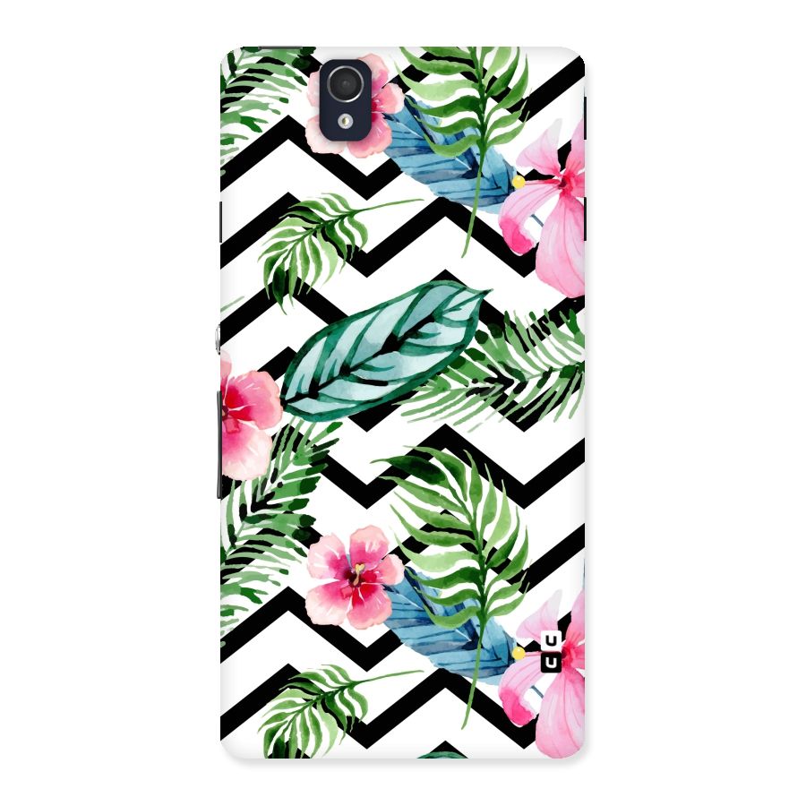Modern Flowers Back Case for Sony Xperia Z