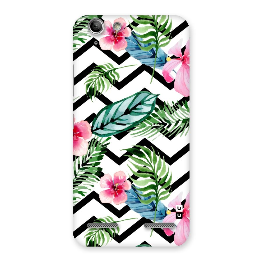 Modern Flowers Back Case for Vibe K5