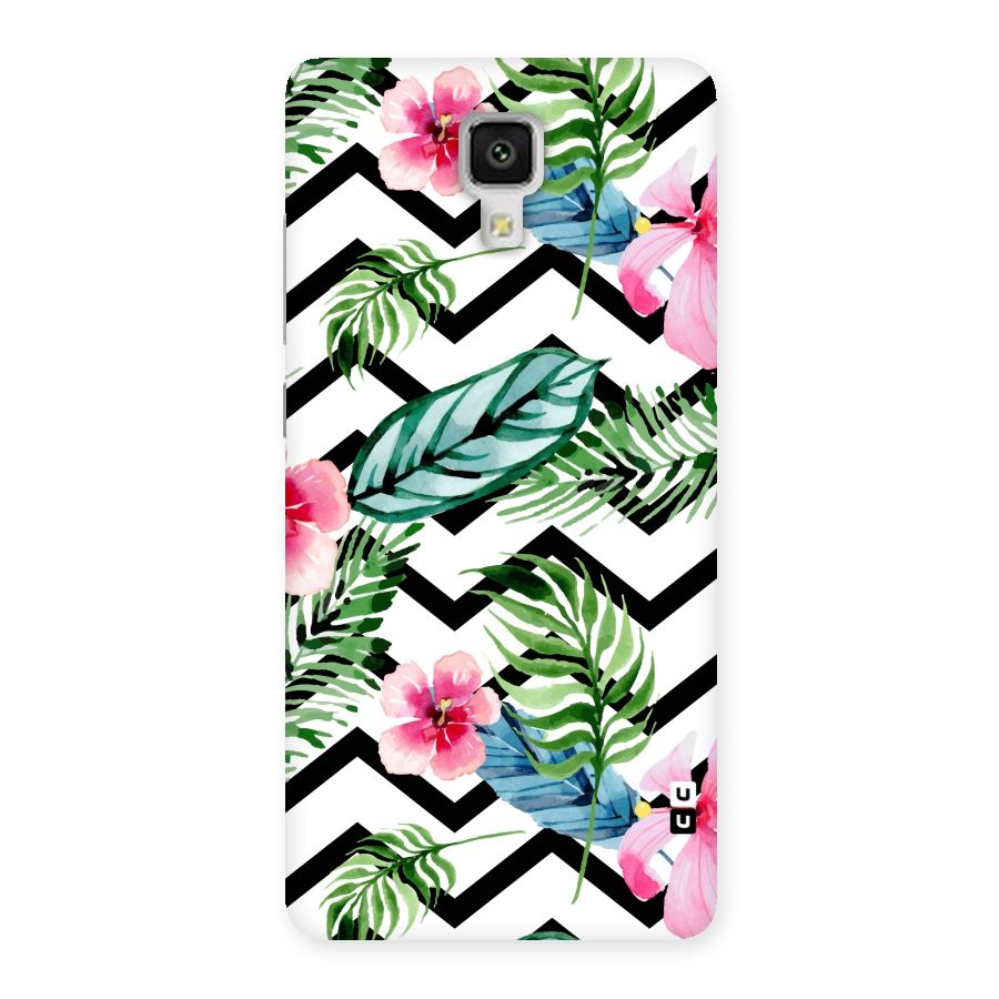 Modern Flowers Back Case for Xiaomi Mi 4