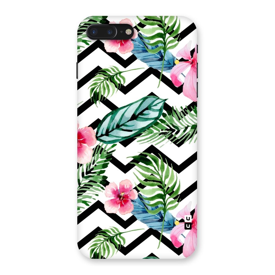 Modern Flowers Back Case for iPhone 7 Plus
