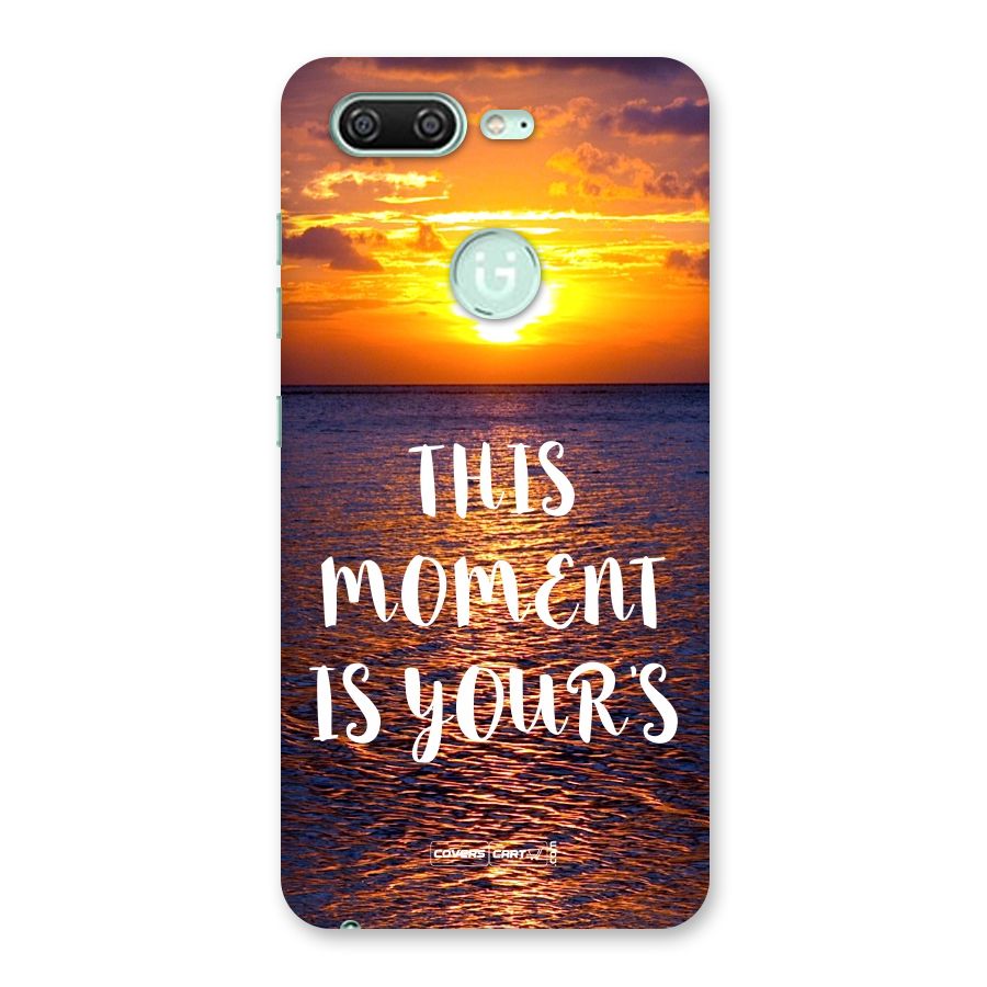 Moments Back Case for Gionee S10