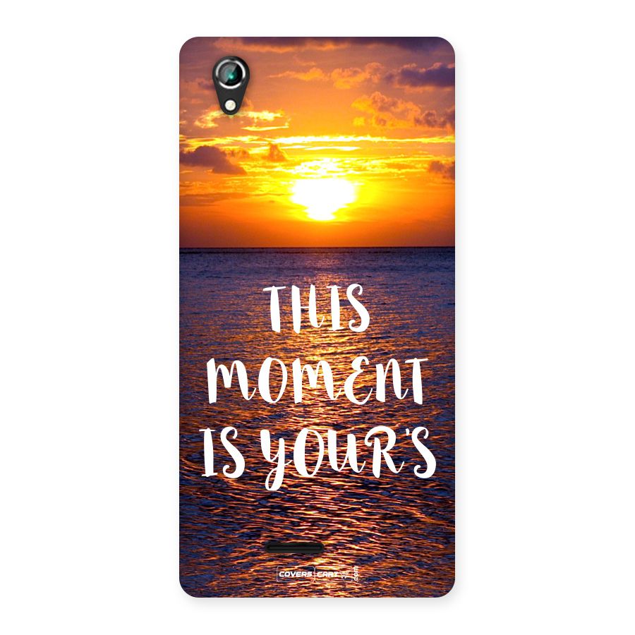Moments Back Case for Lava Iris 800