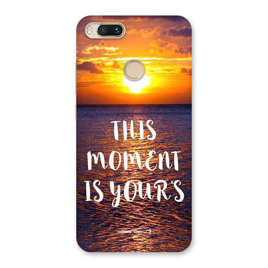 Moments Back Case for Mi A1