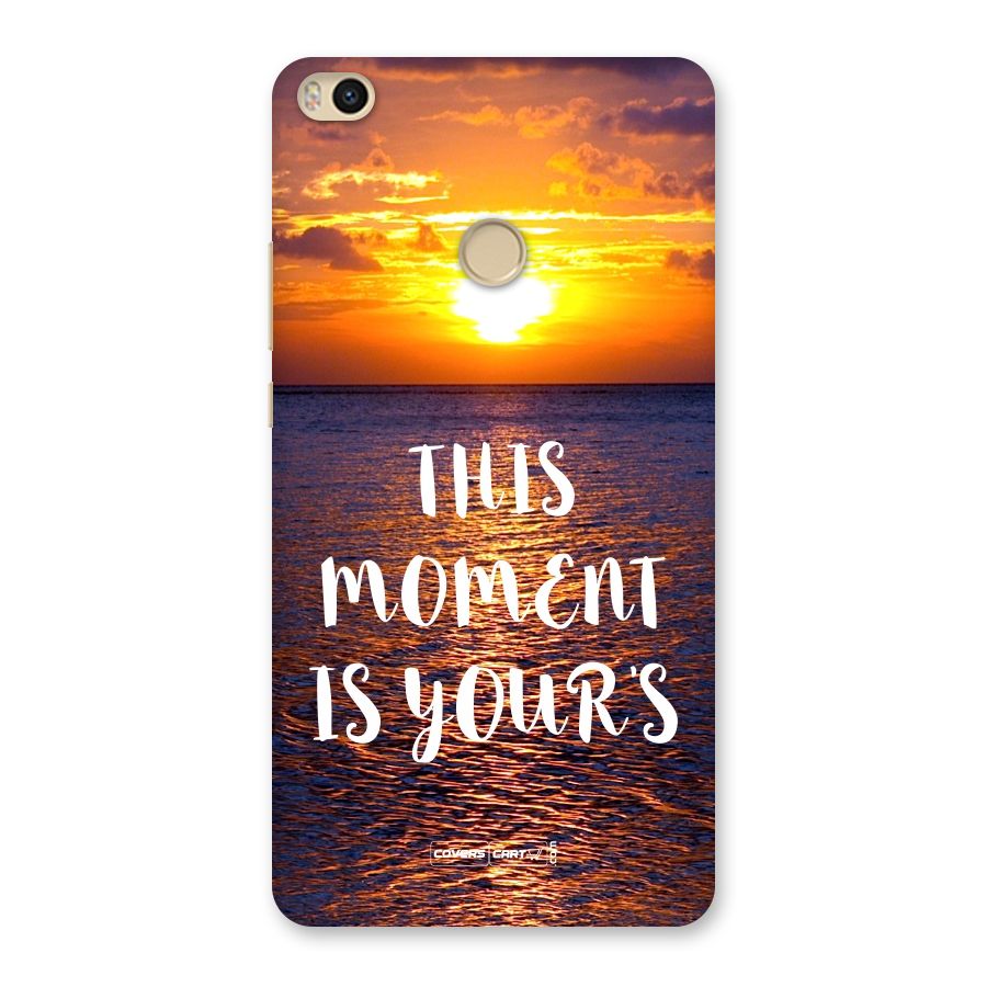 Moments Back Case for Mi Max 2