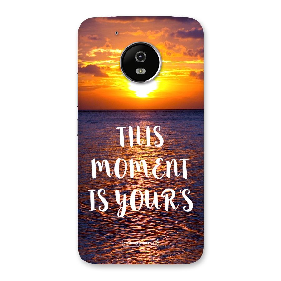 Moments Back Case for Moto G5
