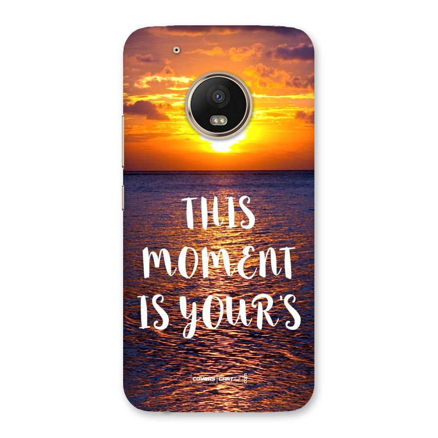 Moments Back Case for Moto G5 Plus