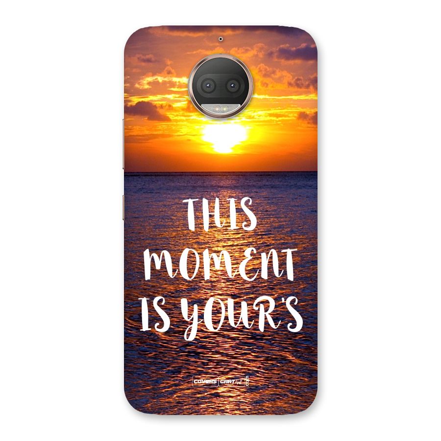 Moments Back Case for Moto G5s Plus