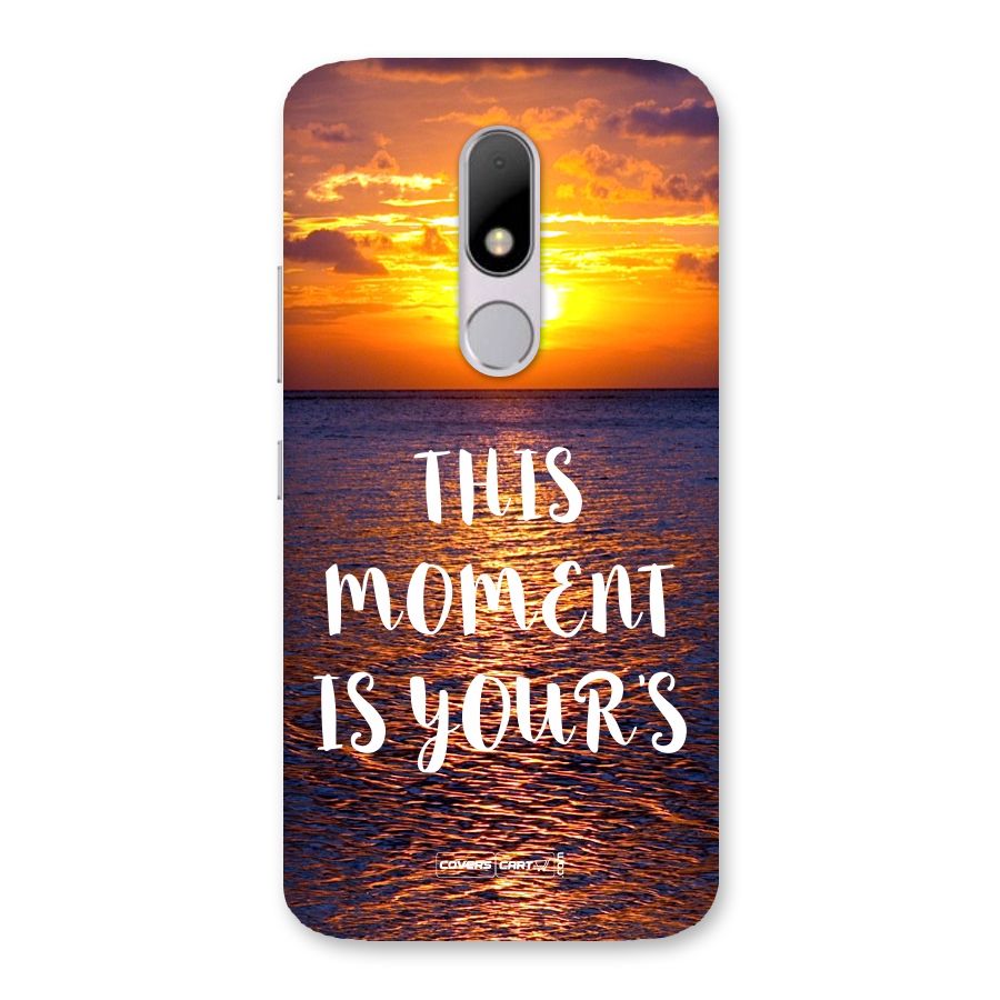 Moments Back Case for Moto M