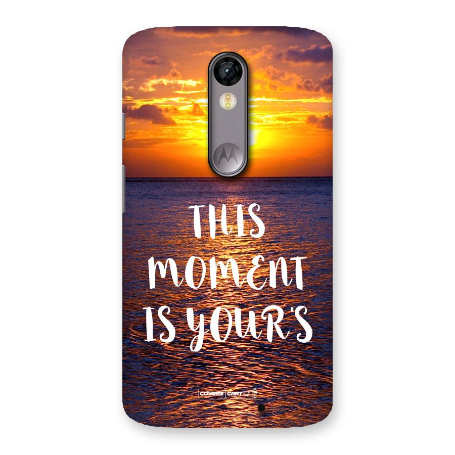 Moments Back Case for Moto X Force