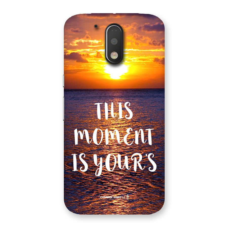 Moments Back Case for Motorola Moto G4 Plus