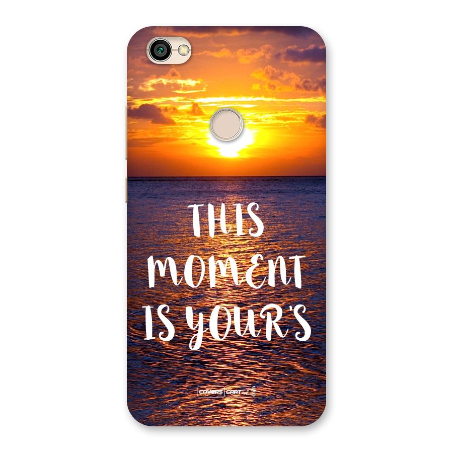 Moments Back Case for Redmi Y1 2017