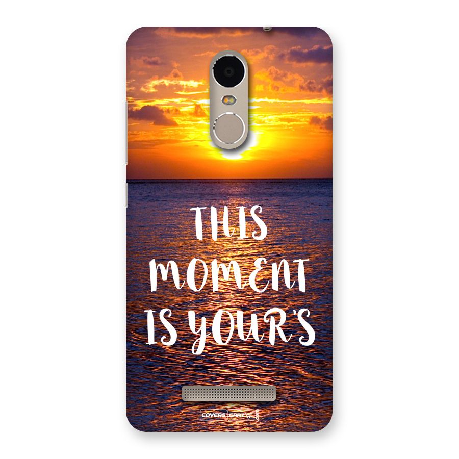 Moments Back Case for Xiaomi Redmi Note 3