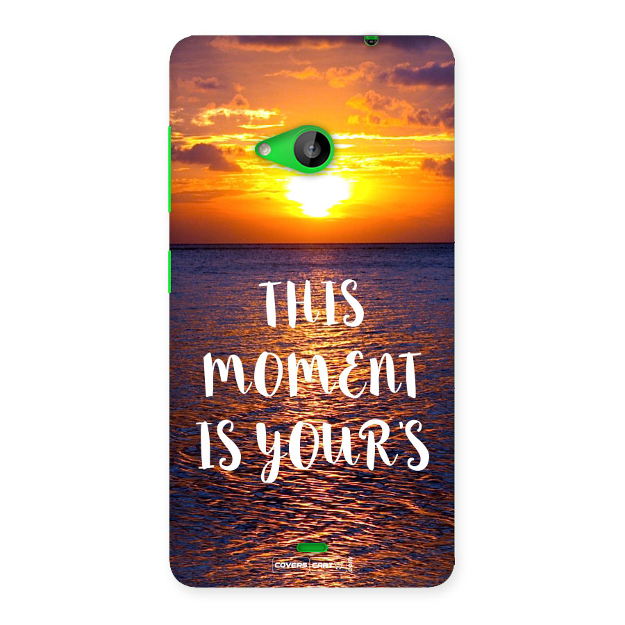 Moments Back Case for Lumia 535