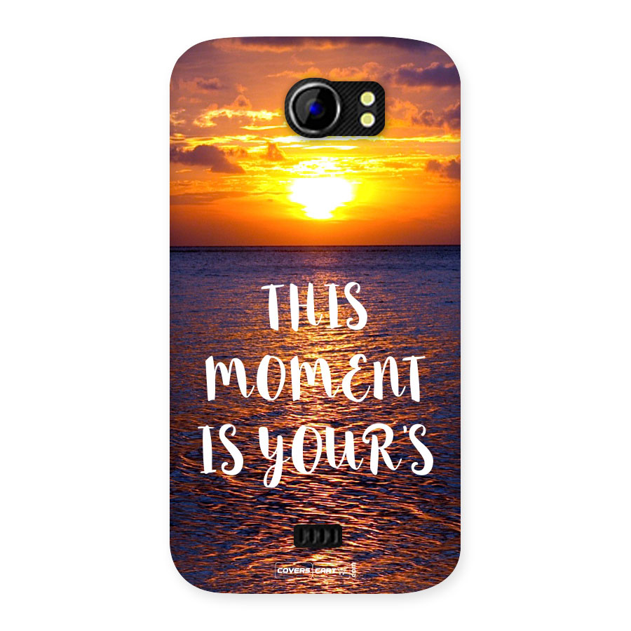 Moments Back Case for Micromax Canvas 2 A110
