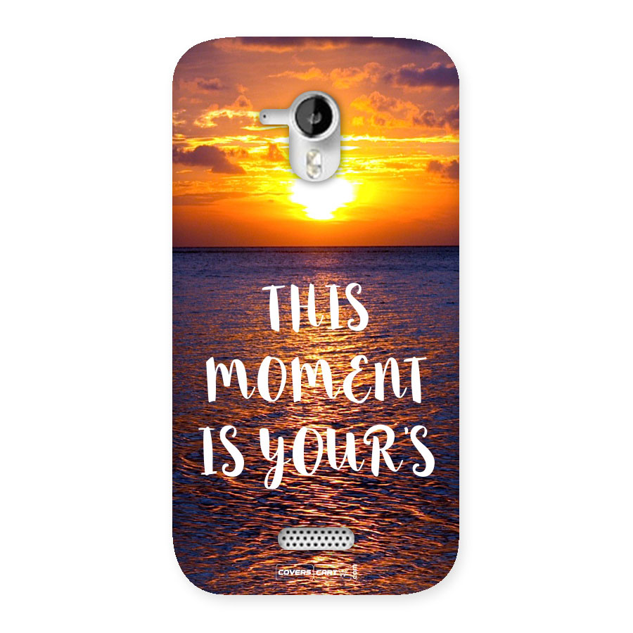 Moments Back Case for Micromax Canvas HD A116