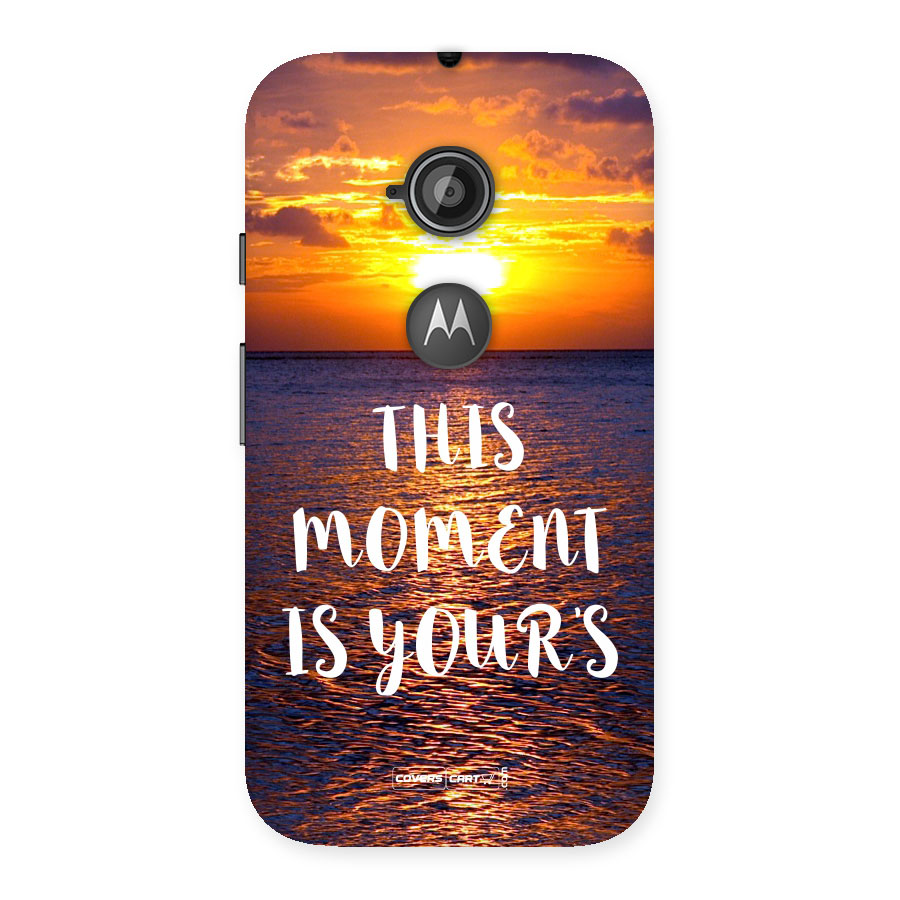 Moments Back Case for Moto E 2nd Gen