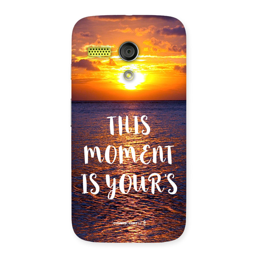 Moments Back Case for Moto G