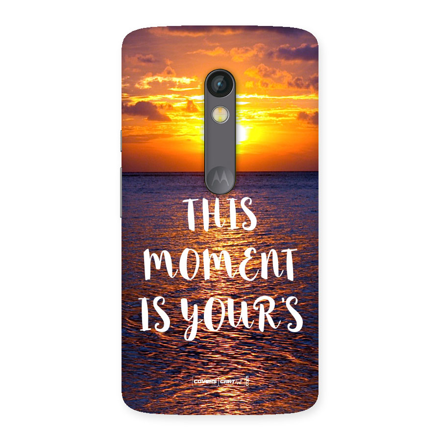Moments Back Case for Moto X Play