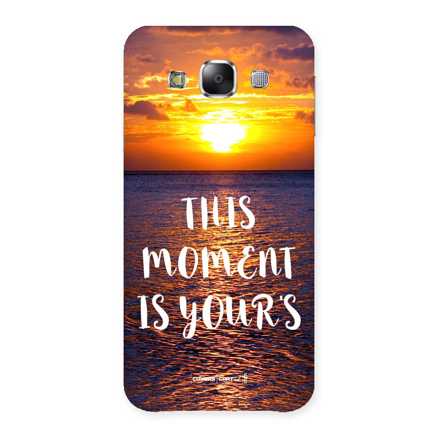 Moments Back Case for Samsung Galaxy E5