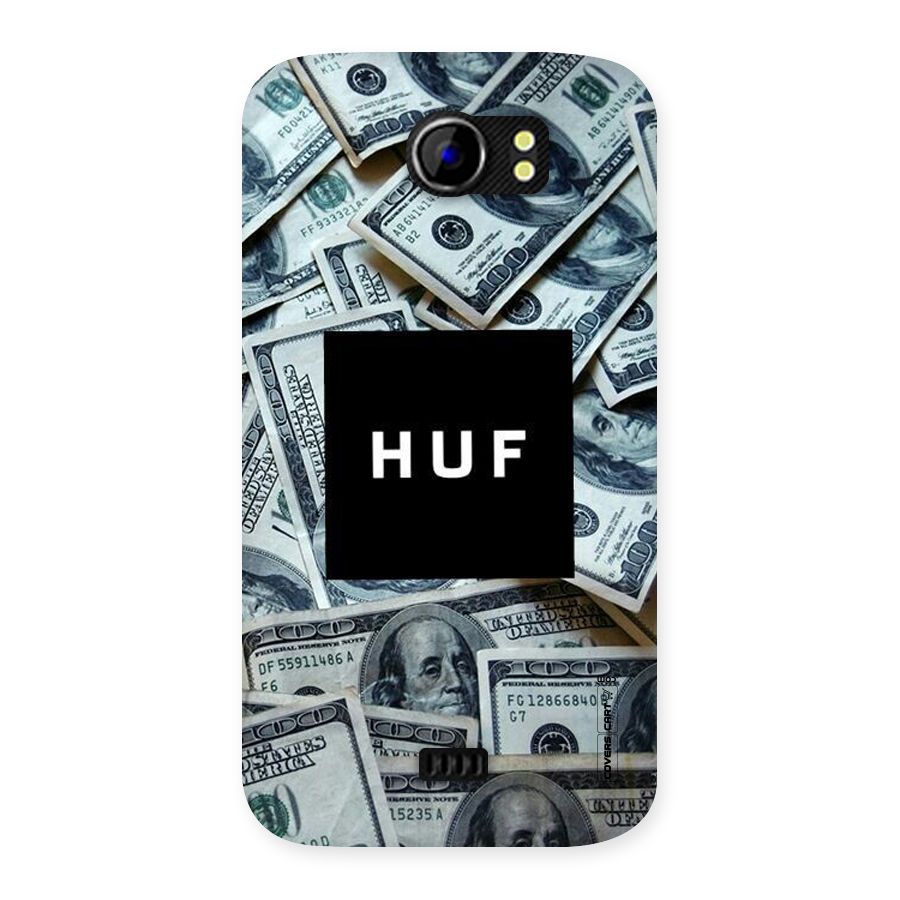 Money Life Back Case for Micromax Canvas 2 A110