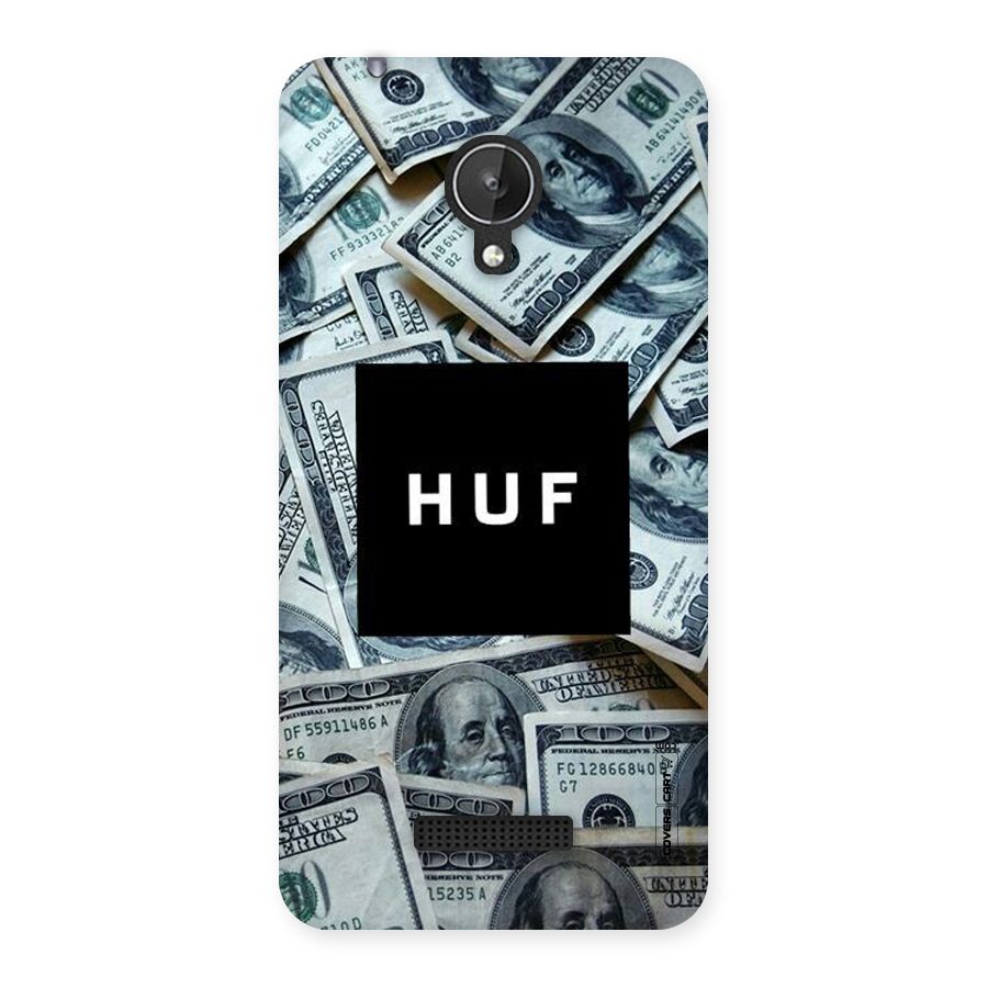 Money Life Back Case for Micromax Canvas Spark Q380