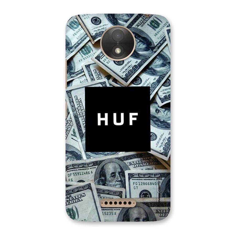 Money Life Back Case for Moto C Plus