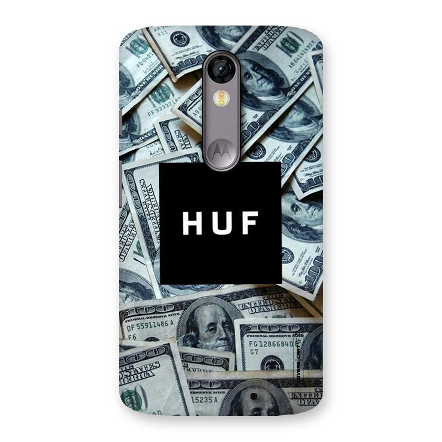 Money Life Back Case for Moto X Force